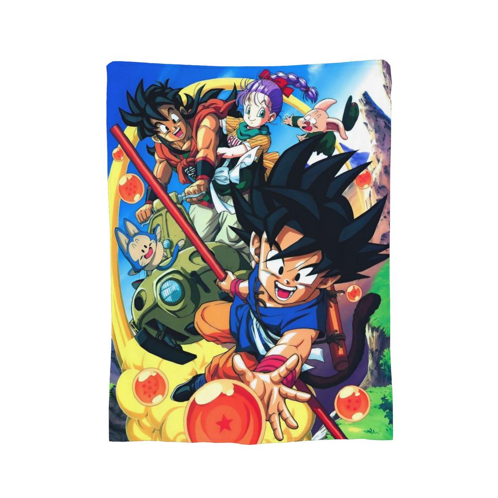 DBZ Плюшевое одеяло-плед из кораллового флиса, Пледы для дома и офиса, Теплое тонкое плюшевое одеяло,