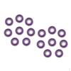 16 Pack of Frictionless Abec 9 Skateboard Roller Skate Bearings Purple