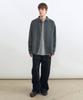 INSILENCE Curved Pleated Chino Black