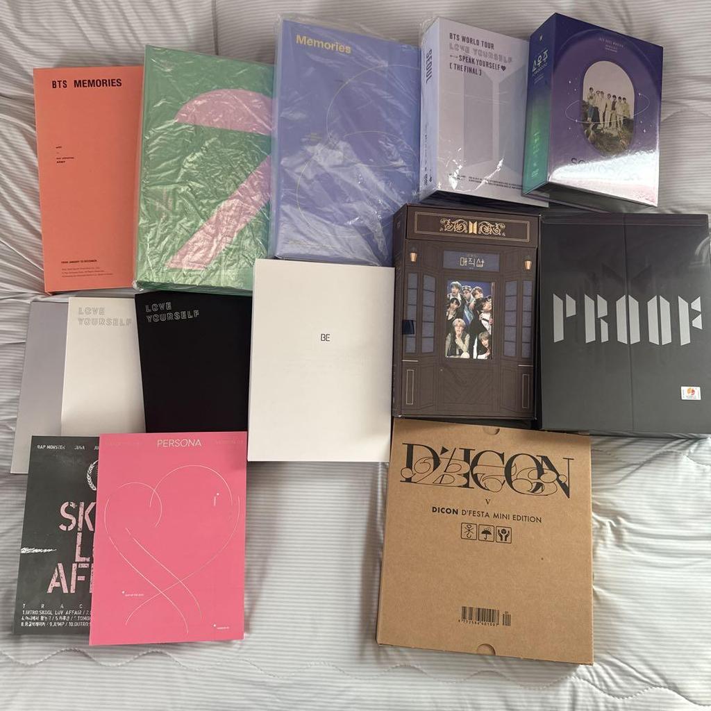 [Б/У] BTS MEMORIES magic shop DVD альбом dicon V