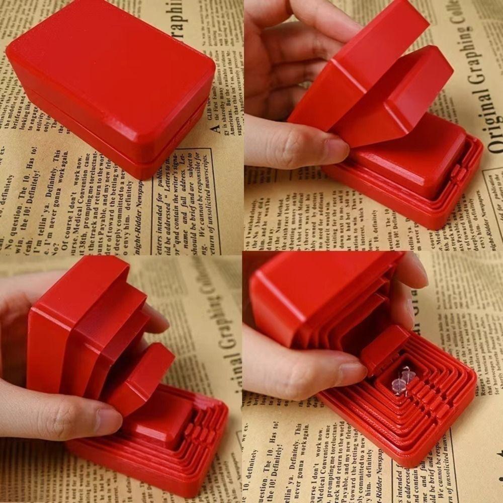 Quirky Multifunctional Jewelry Storage Portable Hidden Safe Box Matryoshka Box Doll Ring Box