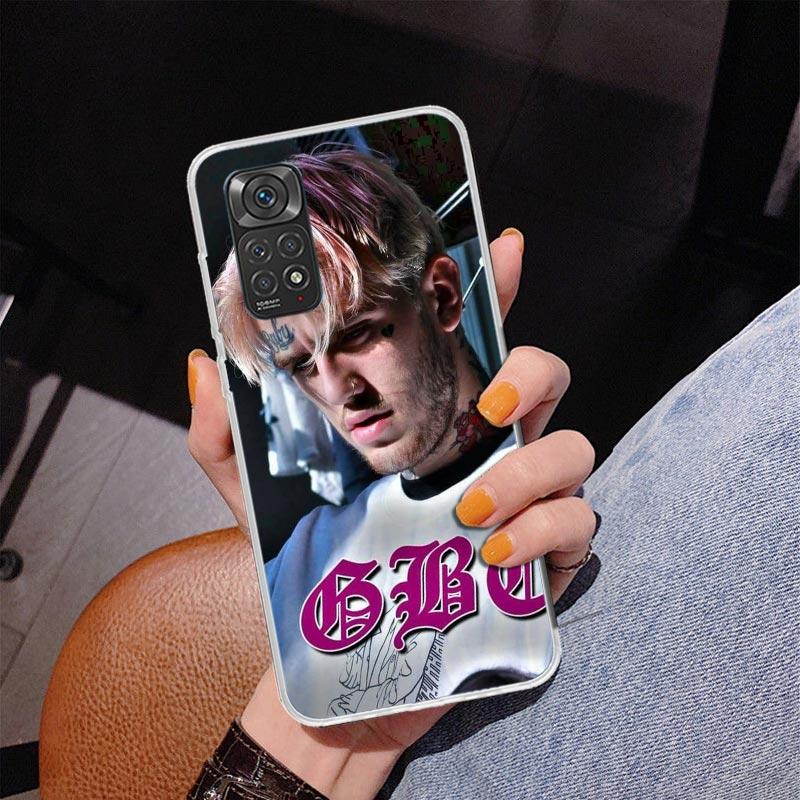 Чехол для телефона певца Lil Peep для Xiaomi Redmi Note 15 14 13 12S 12 11 Pro Plus 14S 11S 11E 10 10S 11T 5G Персонализированный чехол Redmi