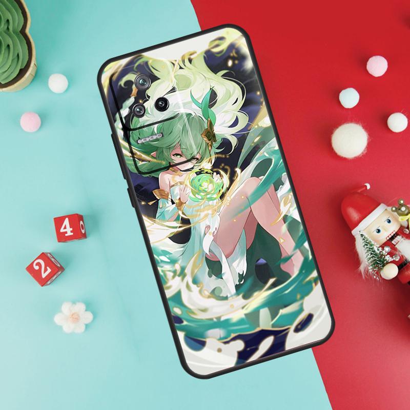 Милый чехол Нахида для Xiaomi 13 12 Lite 11T 12T Pro 12X POCO X3 X5 F5 Pro F4 X4 GT M5s C40 F3 Задняя крышка