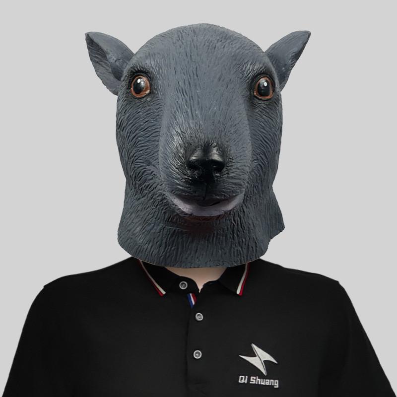 Креативные латексные маски голов животных для взрослых и детей. Идеально подходят для костюмированных мероприятий и вечеринок.