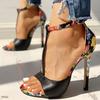 Women Peeptoe Unique Style Summer Sandals Women Shoes Wedding Shoes