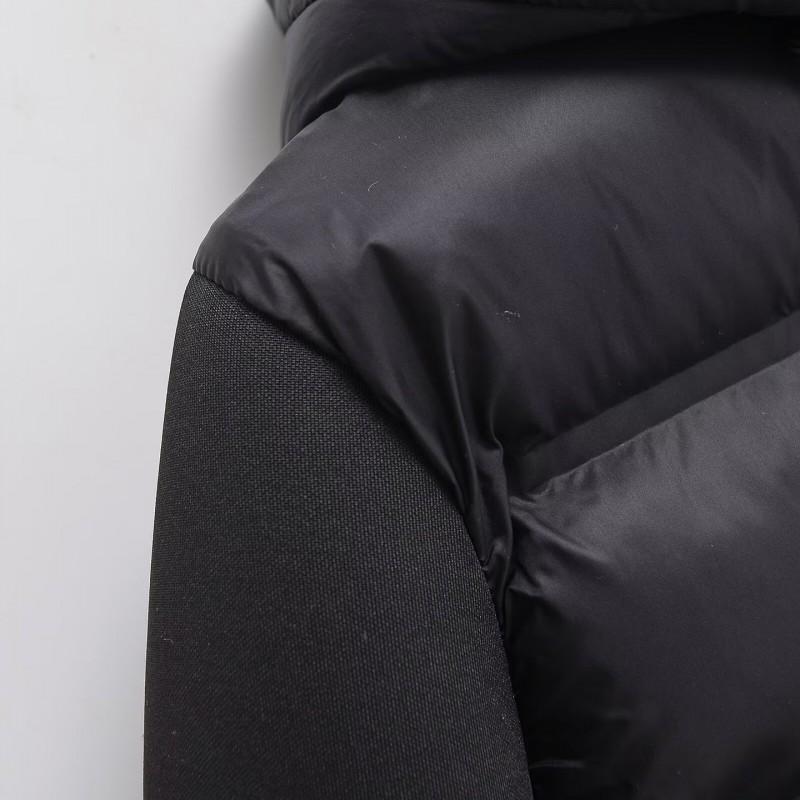 Womens Slim Fit Hooded Cotton Blend Jacket Short Length Street Style Outerwear Black
