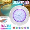 IP68 RGB LED Swimming Pool Light 360/460LED Waterproof AC12V Outdoor Underwater Lamp Pond Spotlight with Remote Control