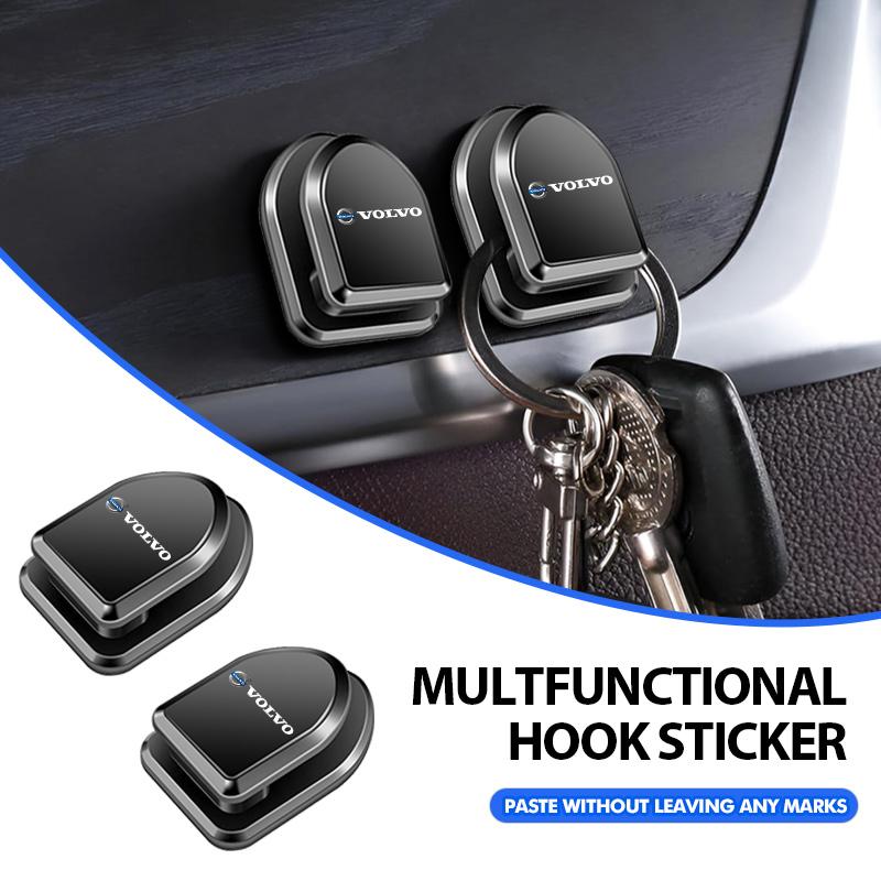 For Volvo Car Seat Back Handbag Hook Storage Hanging Storage Fastener V40 V60 C30 C70 S60 S80 S90 XC40 XC60 XC70 XC90 T6