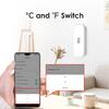 Tuya Smart WIFI Датчик температуры и влажности Крытый гигрометр Термометр Smart Life Control Поддержка Alexa Google Assistant