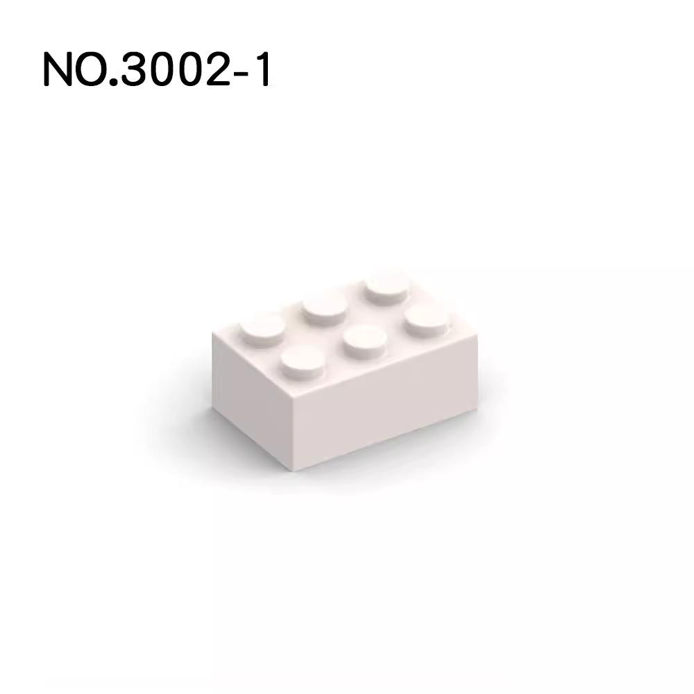 20 шт. MOC 3002 Кирпич 2x3 Плитка Детали Строительные Блоки Частицы DIY Игра для Мозга Детей Сборная Игрушка Подарок на День Рождения
