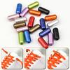 1Pair DIY Sneaker Kits Capsules Buckle Candy Color Metal Shoelaces Lock Shoes Accessories