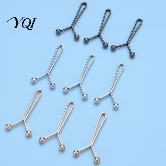 Pants Waist Adjuster 5/10Pcs Tightener for Pants, Reusable Cincher Clip Alloy Loose Jeans, No Sewing Trousers Leg Shortening Clamp Damage Free