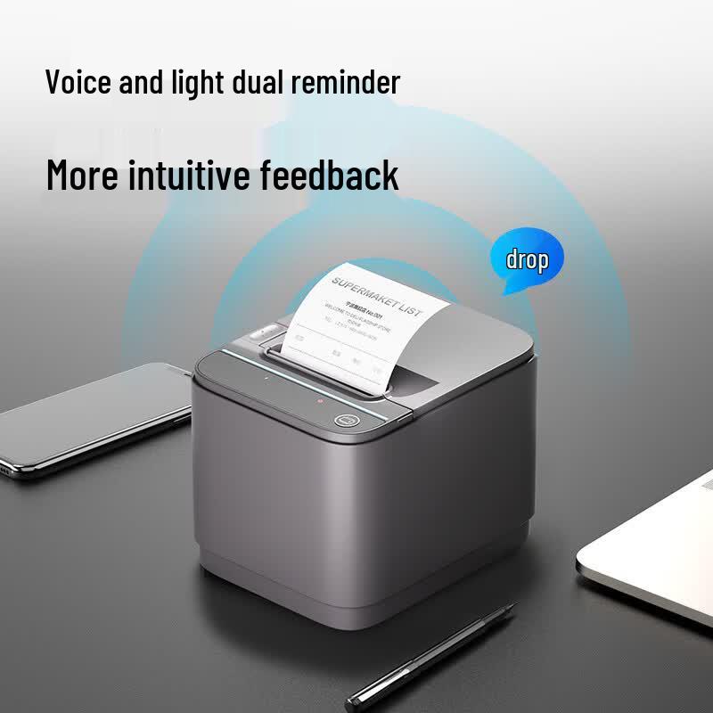 Deli DL-8012PN 72mm Thermal Receipt Printer CN plug (adapter included)
