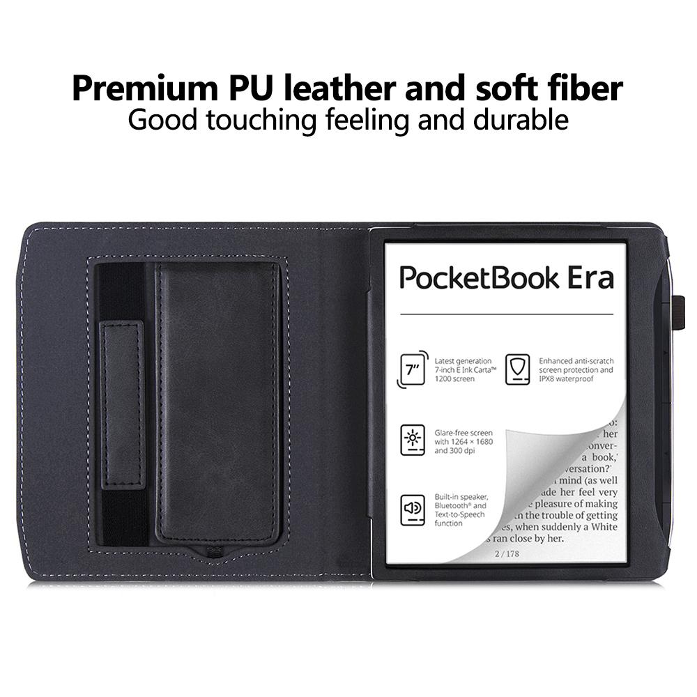 Подходящий чехол для Pocketbook Era PB700, чехол 7" для электронной книги со спящим режимом, поддержкой для руки, подставкой, противоударный и защитный чехол от падений