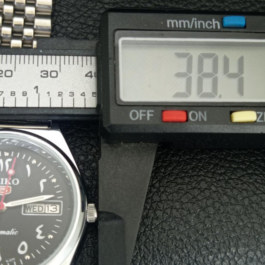 ВИНТАЖНЫЕ ОТРЕМОНТИРОВАННЫЕ МУЖСКИЕ ЧАСЫ SEIKO 5 AUTOMATIC 6309A ЯПОНИЯ ЧЕРНЫЕ a442596-1