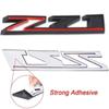 1pcs Z71 Emblem Sticker Side Fender Rear Trunk Decals Car Styling for Ch+evr+olet SILVERADO