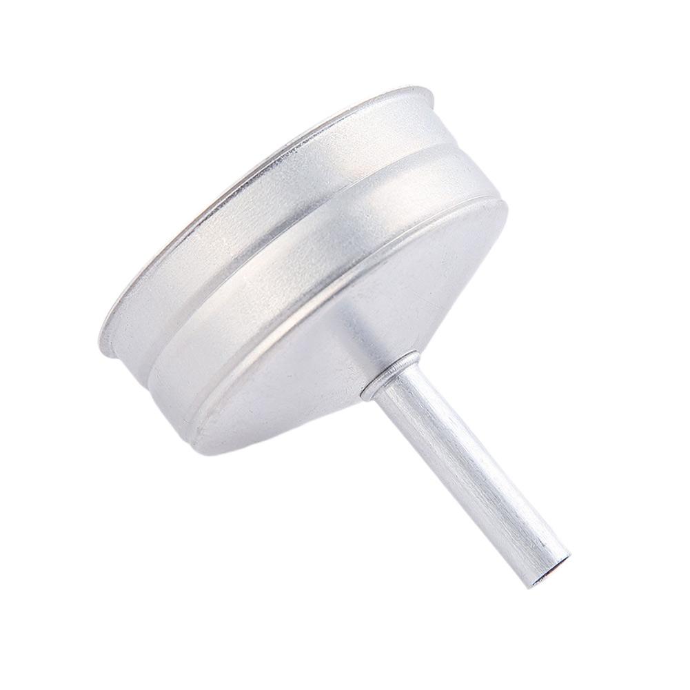 Stylish Aluminium Moka Funnel Filter Replacement for Moka Percolators 1 12 Cups