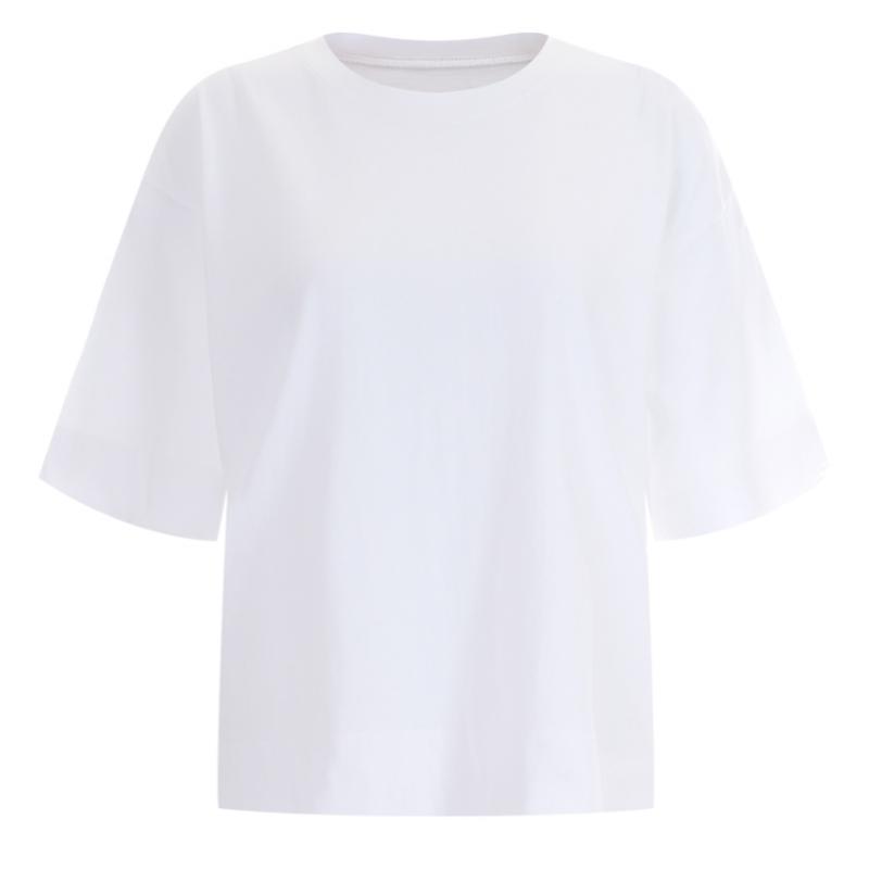 Shop Women Basic 5 Part Sliced Cotton 100 Bio Washing Short Sleeves Dai Wsh 12