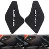 For Yamaha MT 07 MT07 MT-07  + Side Fuel Tank Pad Tank Pads Protector Stickers Decal Gas Knee Grip Traction Pad