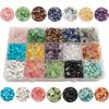 750pcs 5-8mm Natural Crushed Stones Irregular Crystal Loose Rock Beads For Jewelry Making DIY Special Bracelet Necklace Beaded Decors Craft Set