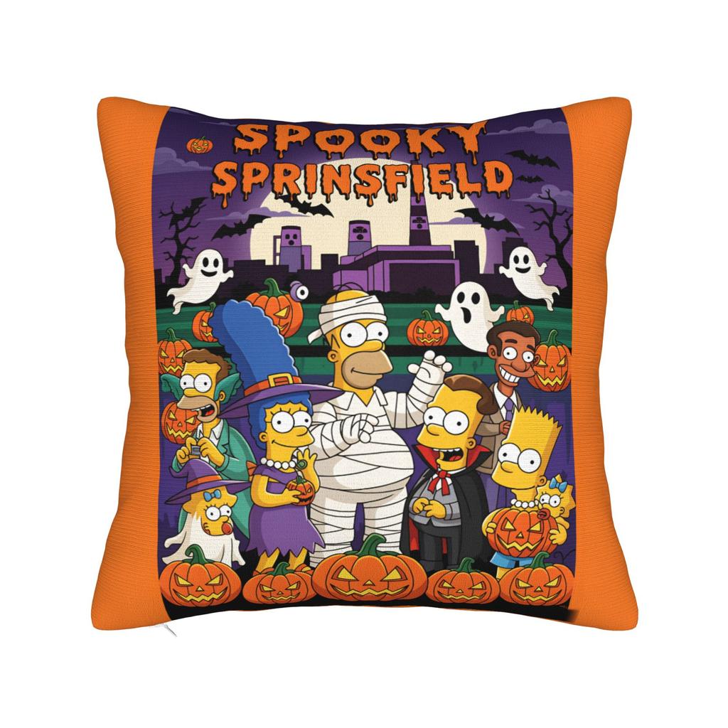Pillow Case Funny SSimpsons The Scream Parody Custom Pillow Cover For Wedding Party Home Decor Vintage Pillowcases