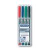 Набор водорастворимых маркеров Staedtler LumoColour, 4 штуки