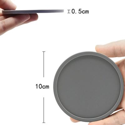 Силиконовая изоляционная подставка для подставок, круглая подставка для подставок