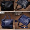 Bison Denim Luxury Women Bag Genuine Leather Handbag Shoulder Bags Ladies Tote Large Capacity Handbags Purse