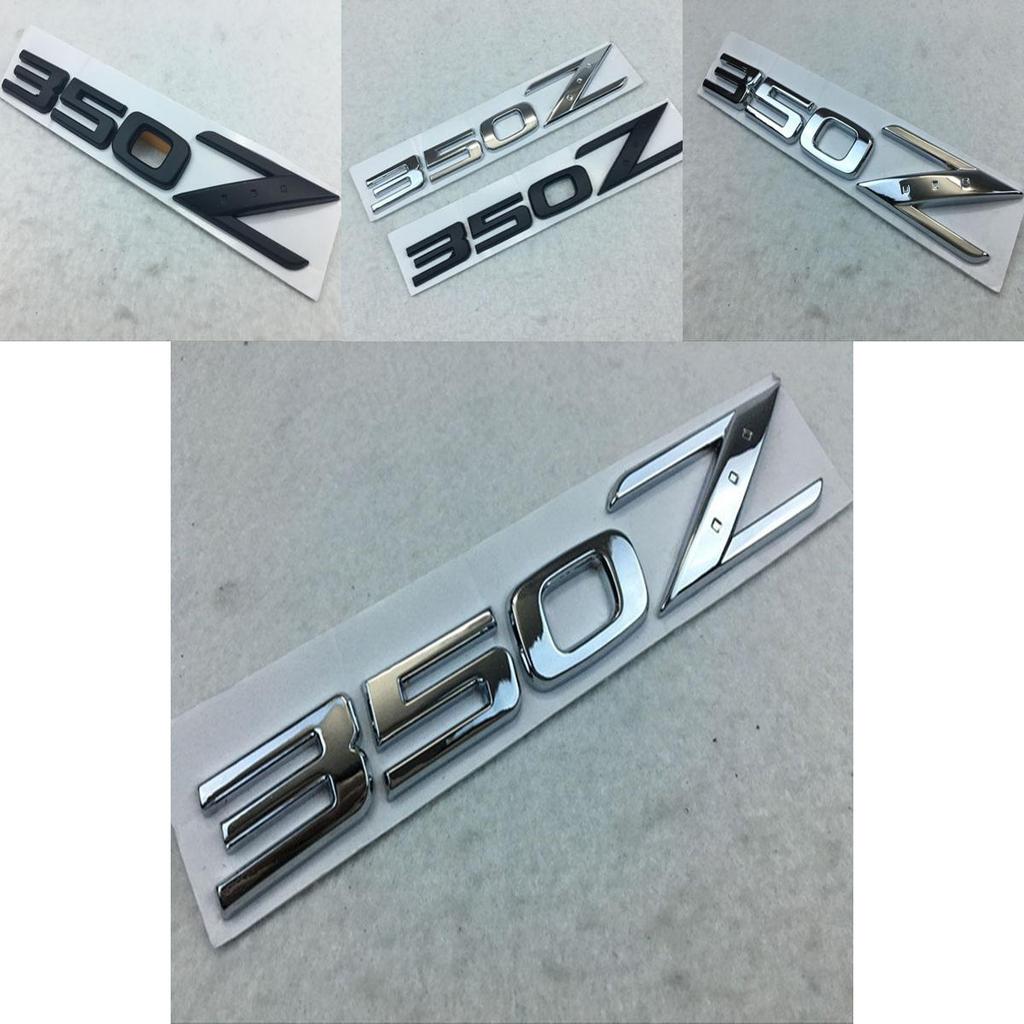Новая матовая черная эмблема бренда 350z Замена OEM 350 Z Значок на заднюю дверь хэтчбека Багажник