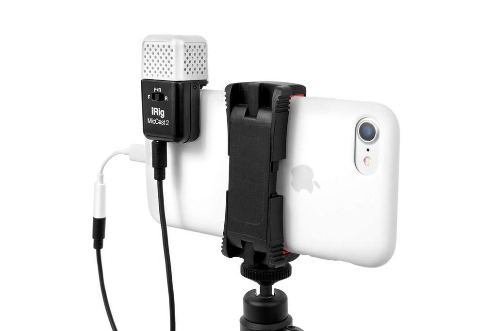 IK Multimedia iRig Mic Cast 2 Мобильный аналоговый микрофон для подключения карманного размера []