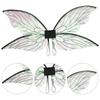 Cosplay Props Butterfly Fairy Wings Organza Role Play Elf Angel Wing Lightweight Sparkle Dress-Up Wings Costume
