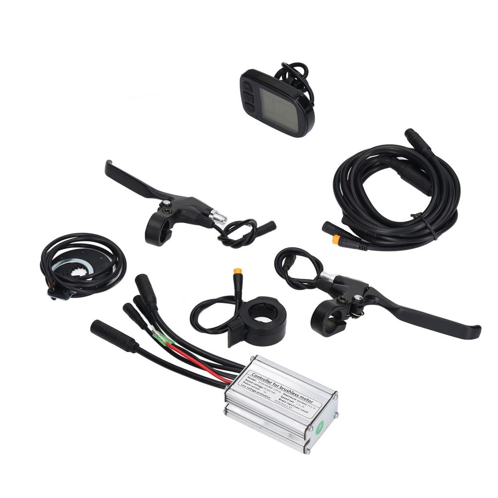 15A Electric Bike Motor Controller Kit Waterproof Controller with LCD5 Panel