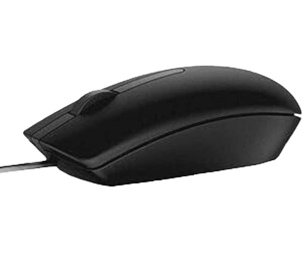 Оптическая мышь Dell MS116, Черная.