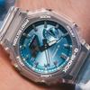 Casio G Shock G Shock яркий металлический циферблат серии Ga 2100bm 7a2jf