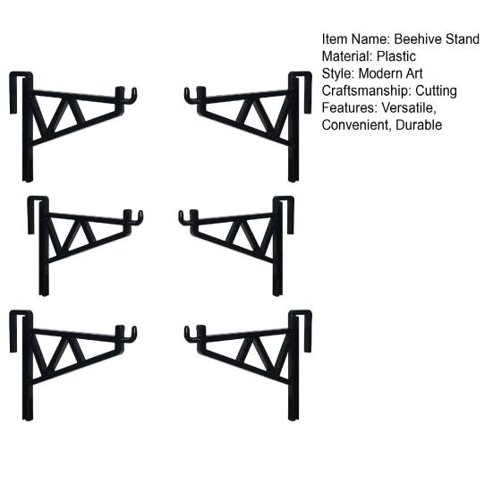 6 шт. держатели рамок для ульев, подставка для пчеловодства, кронштейн для осмотра ульев, инструмент для пчеловодства
