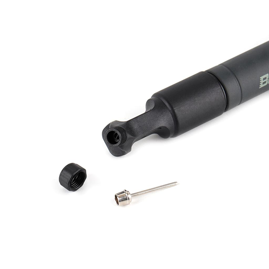 Высокоскоростной воздушный насос двойного действия для накачивания спортивных мячей с дополнительной иглой для накачивания мячей для футбола, баскетбола