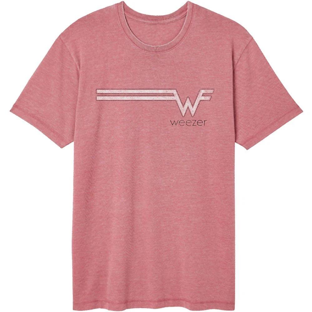 Weezer Striped Logo Vintage Wash Music Children's T-shirt