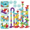 DIY Construction Marble Run Race Track Building Blocks Kids 3D Maze Ball Roll Toys Children Christmas Gift 45/93/113/142pcs Set