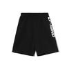 Li Ning Letter Print Casual Knit Sports Shorts Men Shorts Black AKSR451-2