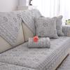 Хлопчатобумажная подушка для дивана, противоскользящее полотенце для дивана, зимнее украшение для гостиной, наволочка, толстая спинка, чехол для дивана, наволочка