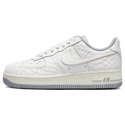 Air Force 1 07 White Python Женские кроссовки Summit-White Sail Wolf-Grey DX2678-100
