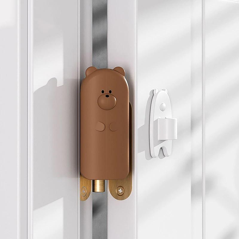 Стопор для двери Замок безопасности для детей Силиконовый протектор для пальцев с защитой от захвата Легко устанавливается Защита от защемления рук Защита безопасности детей