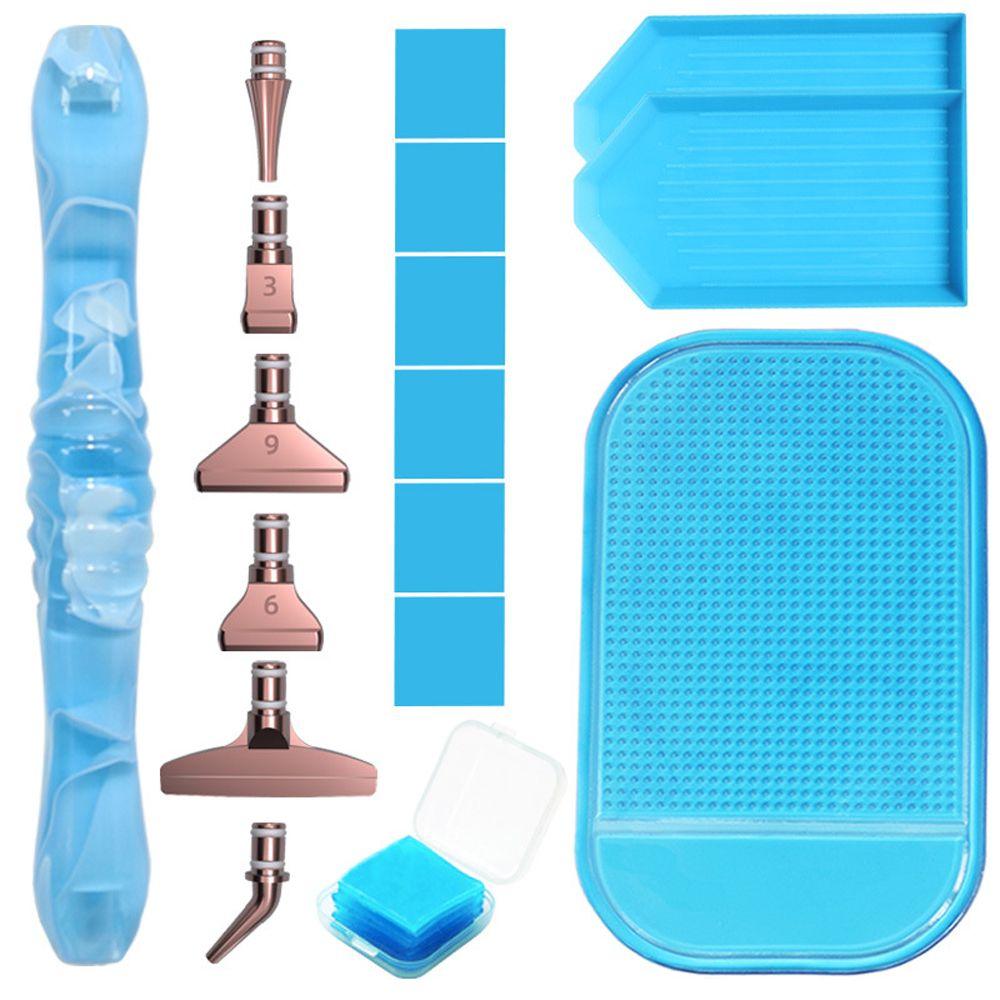 Resin Diamond Painting Pen Alloy Replacement Pen Heads Point Drill Pen Diamond Painting Glue Clay