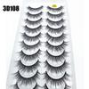 Wispies Fluffy Multilayered Effect False Eyelashes Full Volume Thick Lash Extension 3D Mink Hair