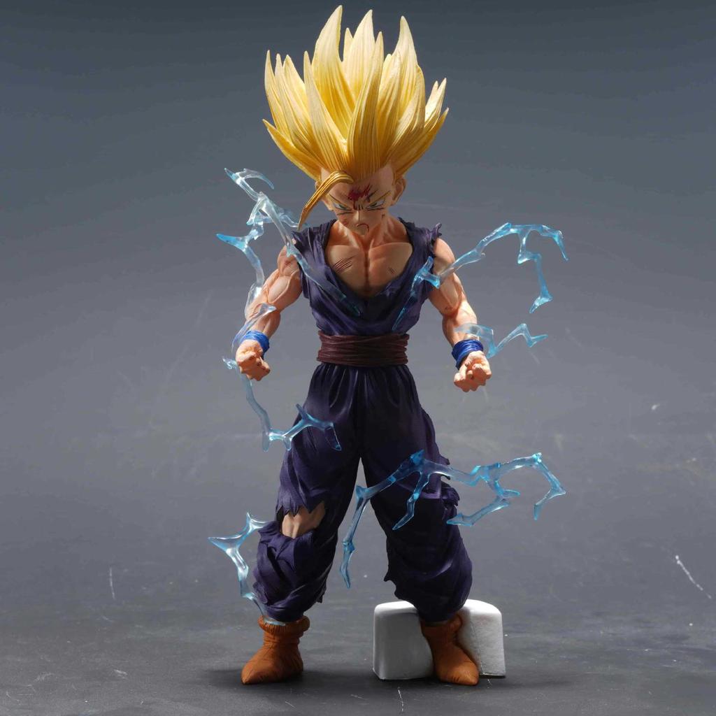 Модель из аниме Dragon Ball 24 см, Зверь Гохан, Стоячая поза, Сцена, ПВХ, Фигурка действия, Кукла, Коллекция, Мультяшные игрушки, В подарок