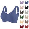 Women's Underwear Large Chest Display Small Bra Large Size Adjustment Type Breast Collection Bra