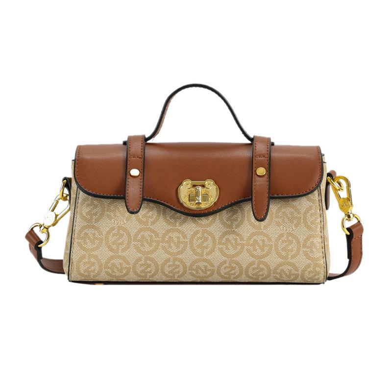 2024 Новая высококачественная сумка-подушка в стиле ретро, ​​нишевый дизайн, модный темперамент, женская сумка через плечо на одно плечо для поездок на работу