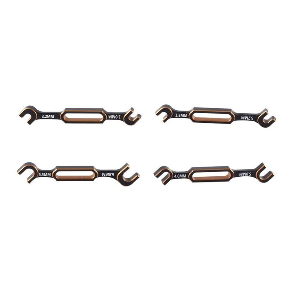 4Pcs RC Car Wrench 3/3.2/3.5/3.7/4/5/5.5/6Mm Ball Heads End Joint Remover Universal Tool For RC Car Drone Boat