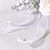 Metal Floral Hoop Wreath Artificial Rose Flower Wreath Iron Round Frame Garland for Bridesmaids