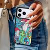 Magic Mushroom Alien Trippy Shrooms Phone Case For iPhone 17 Air 14 15 13 12 Max Cover For Apple 16e 11 Pro Max Plus Coque